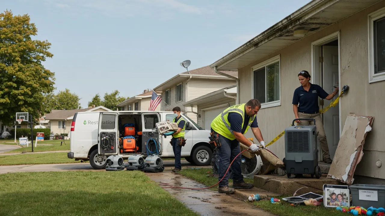 Water Damage Restoration in Thornville, OH near me